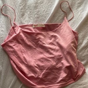 Pink top from ROMWE